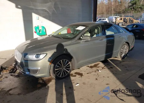 2017 Lincoln Mkz Hybrid Premiere from USA, damaged, VIN 3LN6L5KU2HR639793